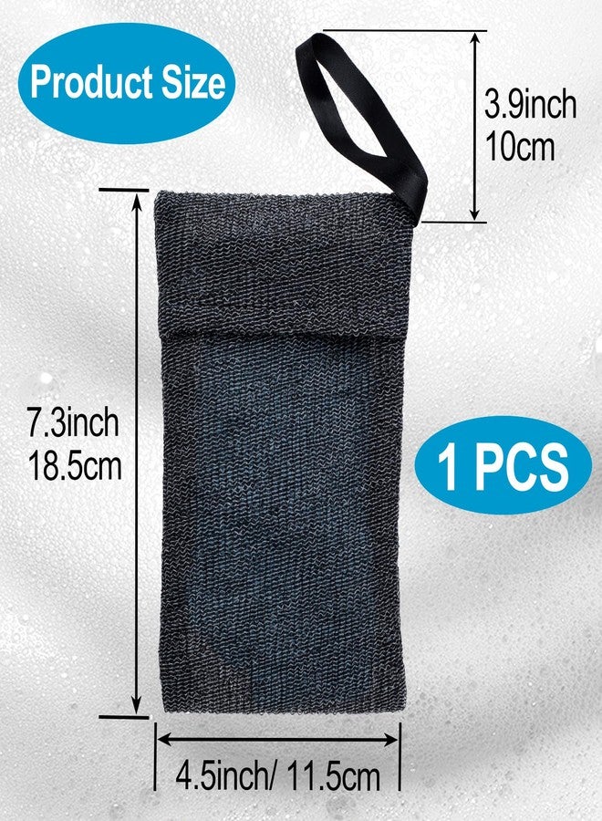 CustomyLife Soap Bag for Soap Bar, Mesh Pocket Exfoliating Bar Soap Saver Body Scrubber Foaming Pouch Sponge Exfoliator for Bath Shower - Image 3