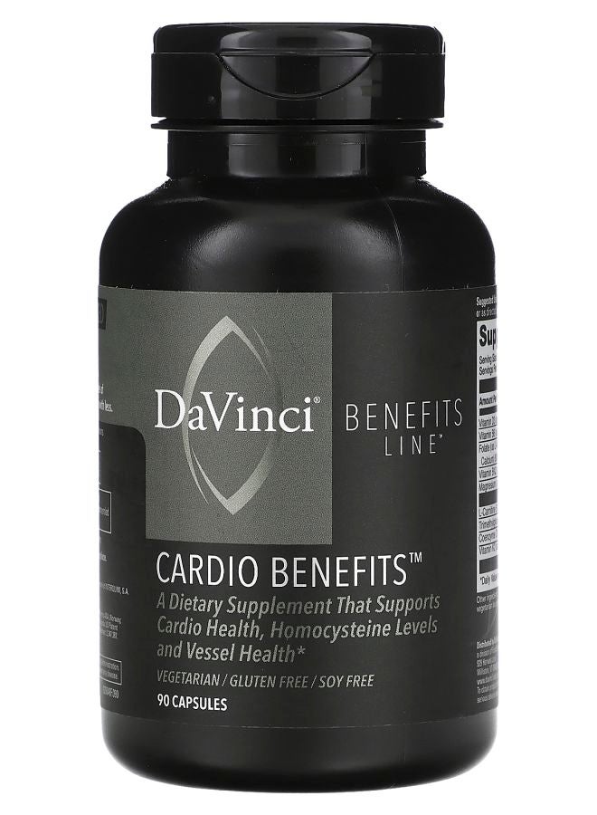 DaVinci Laboratories of Vermont Benefits Line Cardio Benefits 90 Capsules