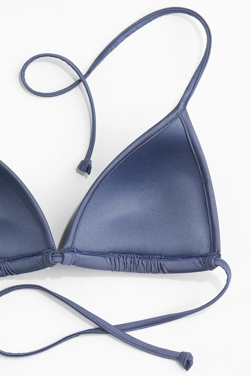 اتش اند ام بكيني توب مثلث بتصميم push-up