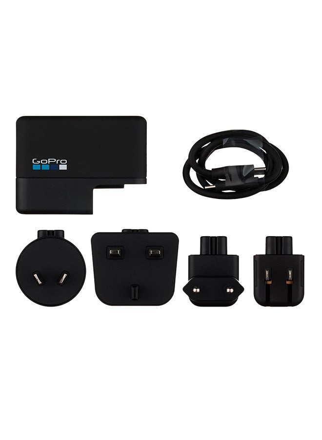 جو برو شاحن بمنفذ USB مزدوج 6000 mAh أسود - Image 4