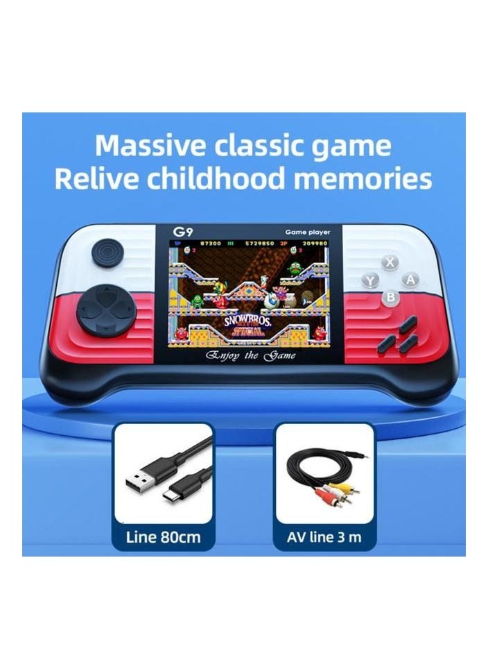 G9Handheld Game Console for Kids and Adults, Portable Video Game Player with Preloaded Games