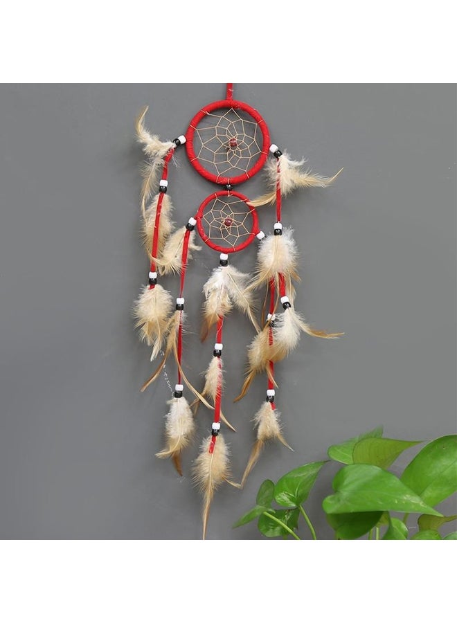 Dream Catcher Wind Chimes Home Hanging Craft Gift Dreamcatcher Ornament Car Hanging Bedroom Decoration 1PC  - Image 2