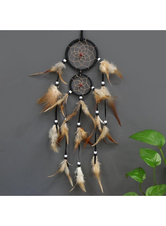 Dream Catcher Wind Chimes Home Hanging Craft Gift Dreamcatcher Ornament Car Hanging Bedroom Decoration 1PC  - Image 4