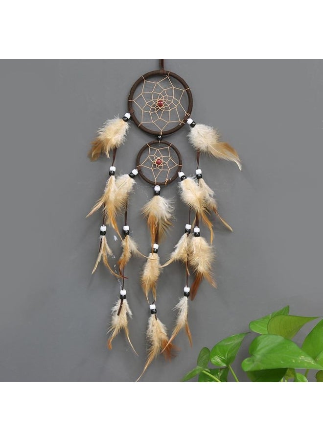 Dream Catcher Wind Chimes Home Hanging Craft Gift Dreamcatcher Ornament Car Hanging Bedroom Decoration 1PC  - Image 3