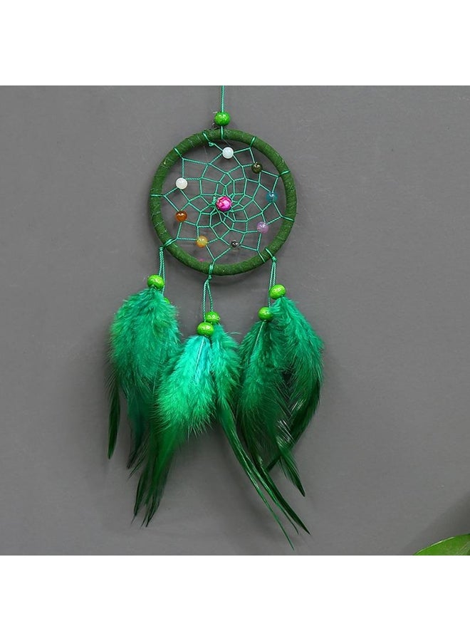 Dream Catcher Wind Chimes Home Hanging Craft Gift Dreamcatcher Ornament Car Hanging Bedroom Decoration 1PC  - Image 1