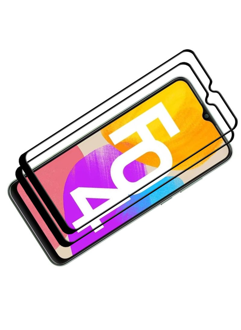 ACLIX 2 Pieces Antistatic ESD Dustproof Premium Quality High Definition Tempered Glass Screen Protector Designed For Samsung Galaxy F04 - Image 1
