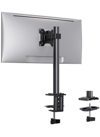 Monitor Mount for 13-32" Screens, Adjustable Height & Angle, Supports Up to 17.6lbs, Improved LCD/LED Monitor Riser, Single Desk Mount Stand, Black – Ergonomic Desk Mount for Home & Office – Model EGCM12 - pzsku/Z1F66CA1C2F9467FCB5A3Z/45/_/1738065760/6f18e8b1-09f6-4e3a-8ec4-6a7dbe1c88d7