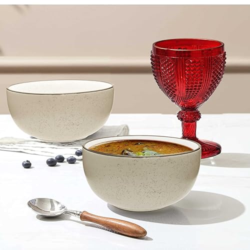 Pure Source India Ceramic Dotted Serving Bowl (White, 150ml) - 2 Piece - Image 2