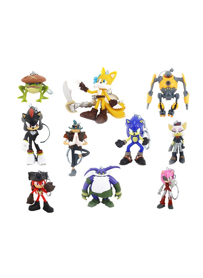 SONIC Figure Key Chain Blister Pack 2.5-Inches, Assorted 1 Piece (Style & Color May Vary) | Collectible Figure  | Bag Accessories | Action Figure | Perfect Gift for Kids and Collectors  - Image 1