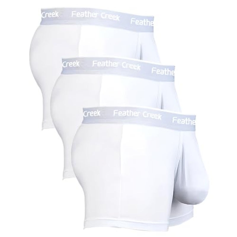 Mens Pouch Underwear Men's Separate Big Pouch Comfy Briefs Comfy Mid-Rise Pouch Bikini Brief Boxer Briefs - Image 1