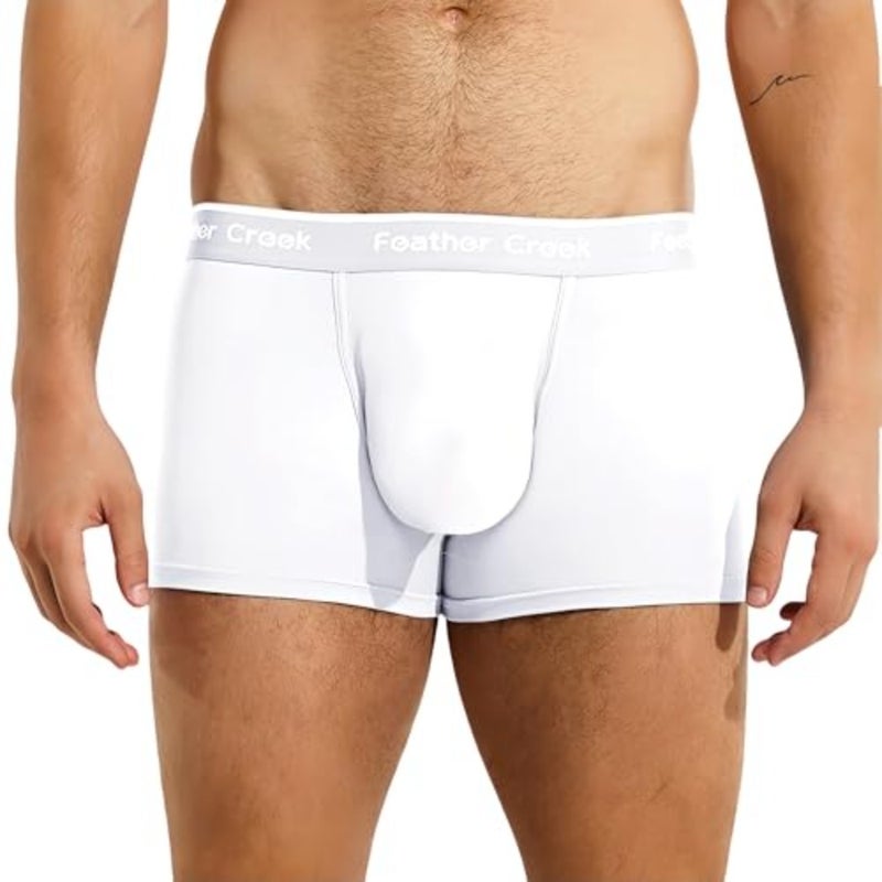 Mens Pouch Underwear Men's Separate Big Pouch Comfy Briefs Comfy Mid-Rise Pouch Bikini Brief Boxer Briefs - Image 2
