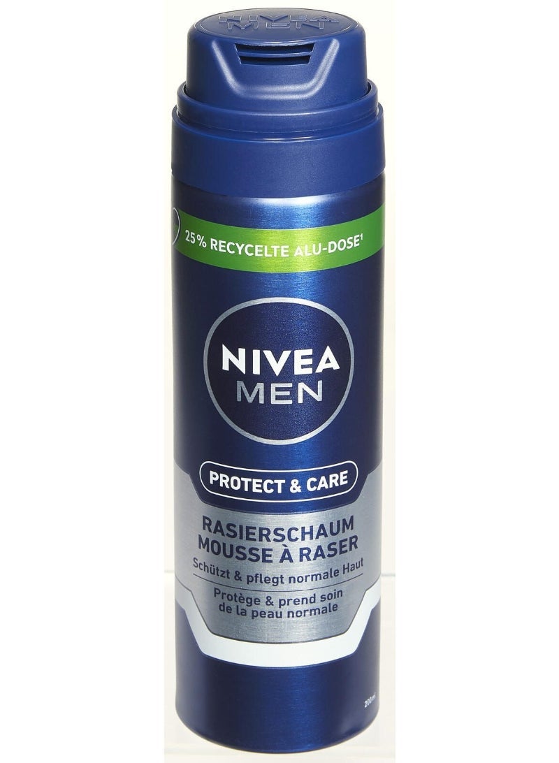 Nivea Men Protect & Care Rasierschaum 200 Ml