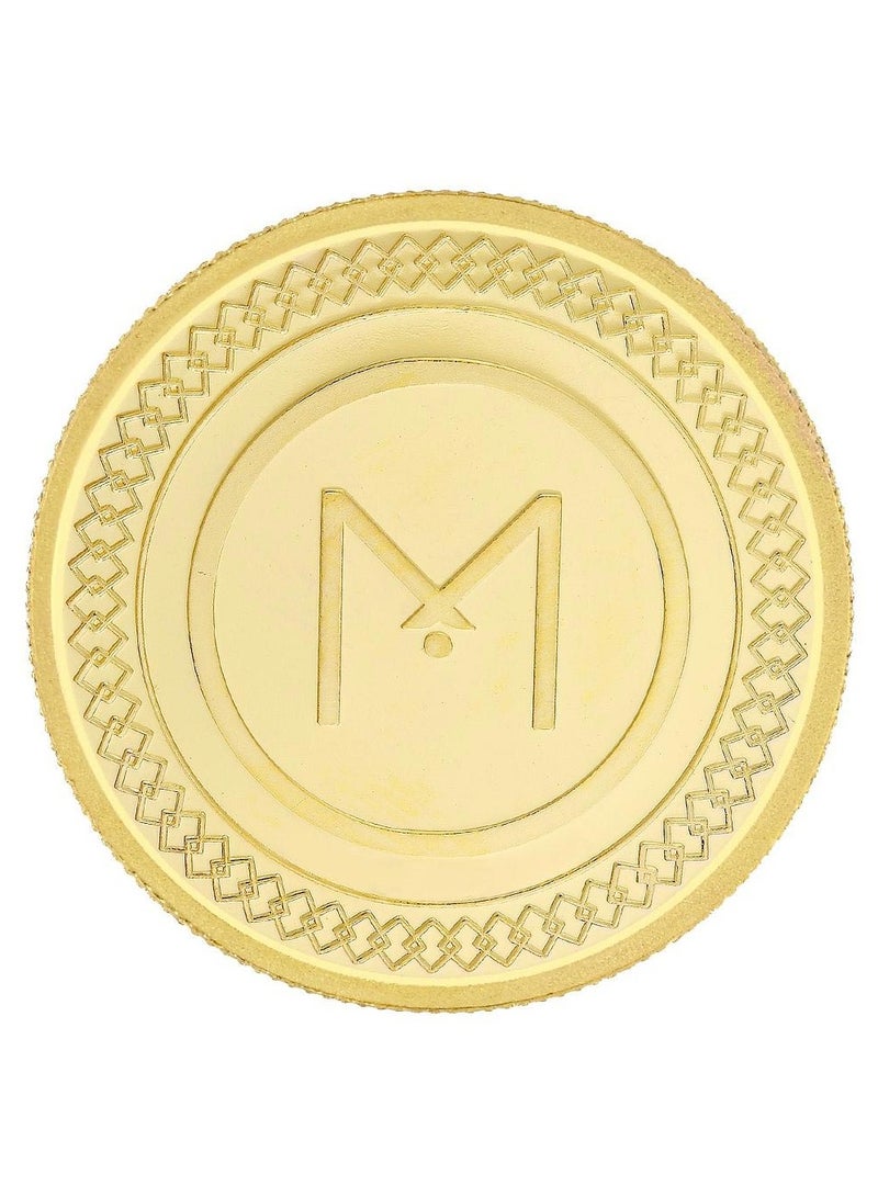 Malabar Gold and Diamonds 22 Karat 916 Purity 1 Gram Flower Gold Coin  - Image 2