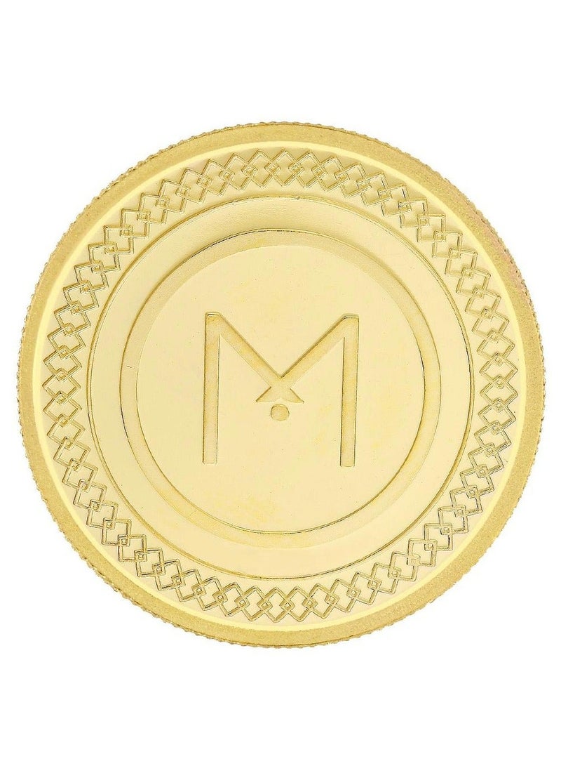 Malabar Gold and Diamonds عملة ذهبية مزهرة بعيار 22 قيراط 916 نقاء 1 جرام - Image 2