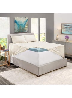 erorex Extra Deep Pocket Fitted Sheet Deep King Fitted Sheet Set Super Deep Pocket Sheet Ultra Deep Fitted Sheet For Extra Deep Pocket Mattress King Size Sheets 78 X 80 Inches Off White  - Image 4