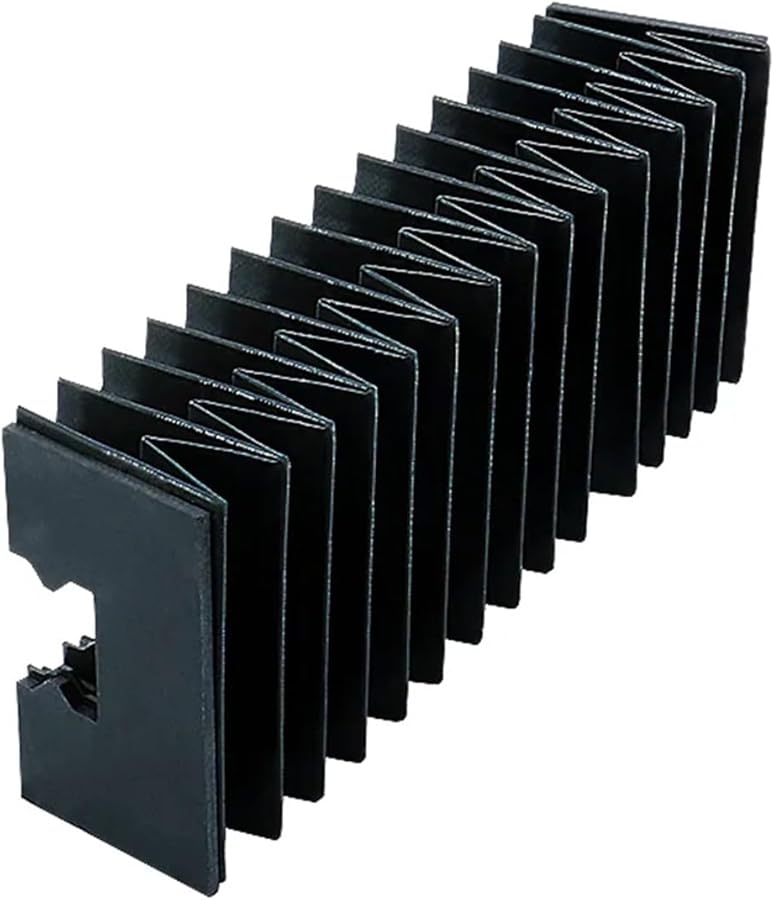 HGR30 Linear Guide Rail Protective Bellows 750mm Dustproof Cover Flexible Accordion - Image 5