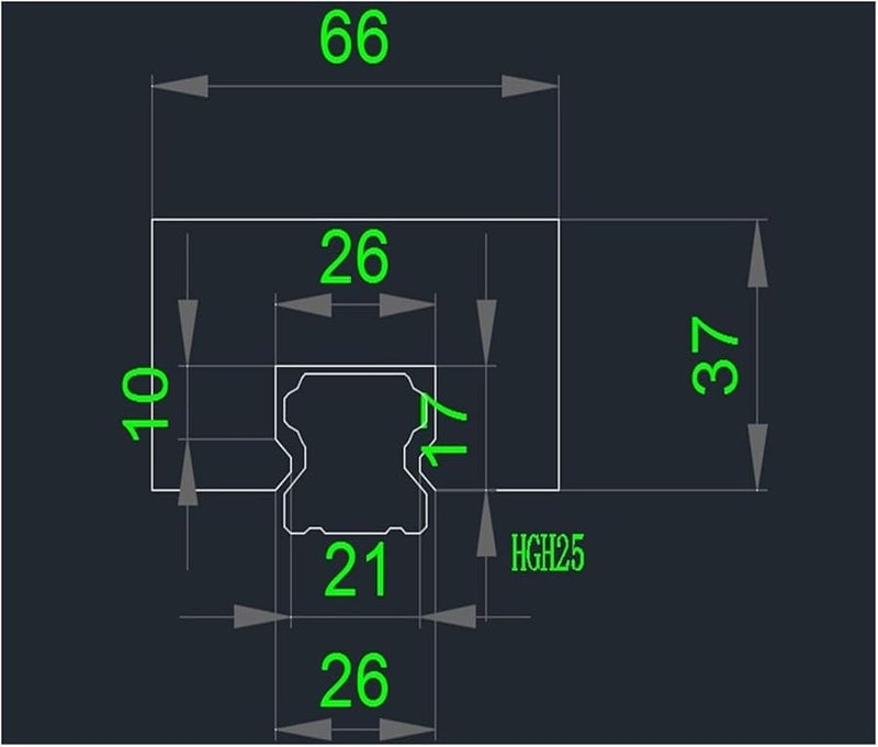 HGR30 Linear Guide Rail Protective Bellows 750mm Dustproof Cover Flexible Accordion - Image 3