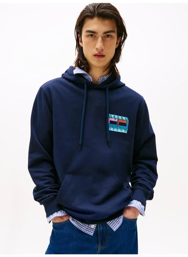 تومي جينز Back Graphic Terry Hoody