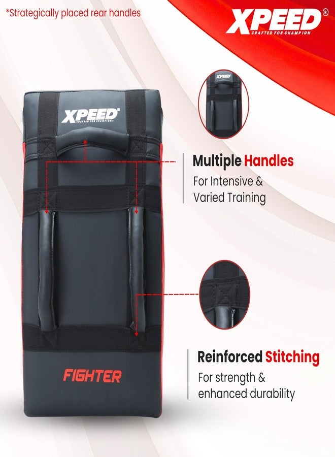 Xpeed Kicking Strike Shield, Double Matte PU Perfect Striking Surface, Target MMA Straight Focus Shield Kicking Shield (Pack of 1) - Image 4
