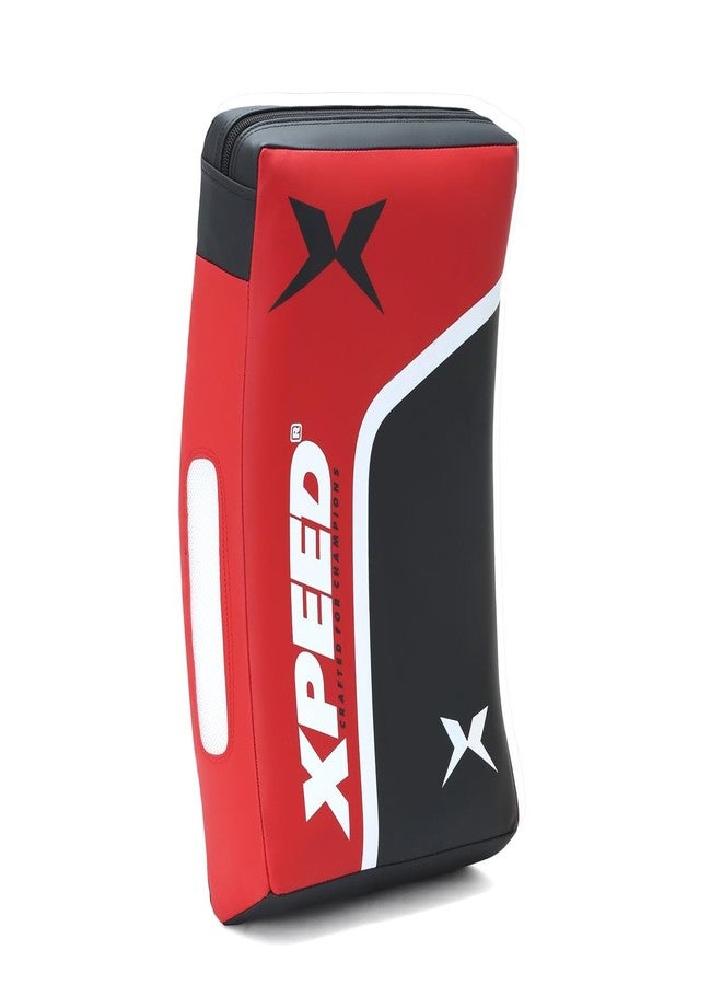 Xpeed Kicking Strike Shield, Double Matte PU Perfect Striking Surface, Target MMA Straight Focus Shield Kicking Shield (Pack of 1) - Image 1