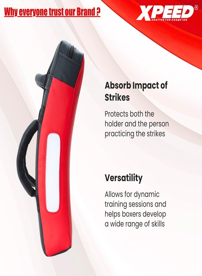 Xpeed Kicking Strike Shield, Double Matte PU Perfect Striking Surface, Target MMA Straight Focus Shield Kicking Shield (Pack of 1) - Image 5