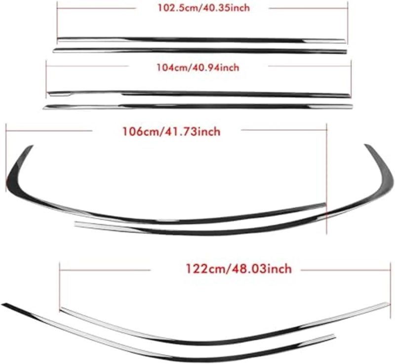 Wivplex Car Door Edge Protector for BMW 3 Series F30 - Image 3