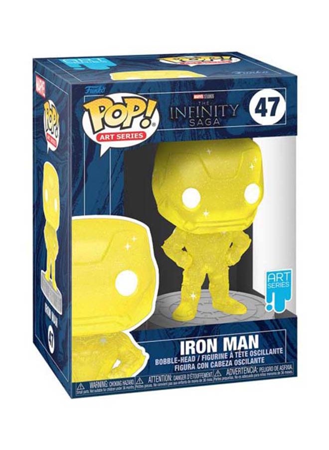 Funko - Pop! Artist Series: Marvel: Infinity Saga- Iron Man YW - Image 1