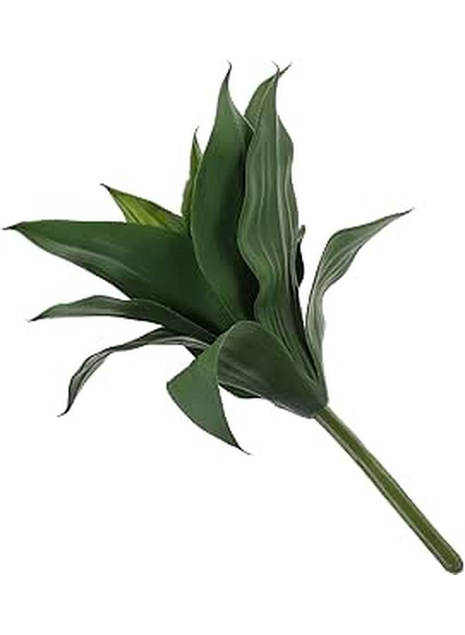 نبات سانسيفيريا المزيف الاصطناعي العصاري المزروع في أصيص للديكور المنزلي والمكتبي الداخلي - Image 1