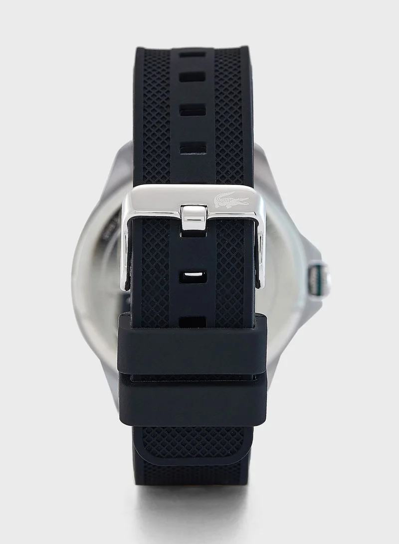LACOSTE  Analogue Watch with Silicone Bracelet for Men | Best Price UAE