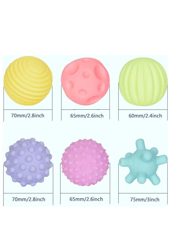 سوفت كرة ترفيهية لممارسة التمارين الرياضية واللياقة البدنية للأطفال - كرة أنشطة ناعمة وآمنة ومتينة للأطفال الرضع والأطفال الصغار - تعزز التنسيق والتوازن والقوة - Image 2