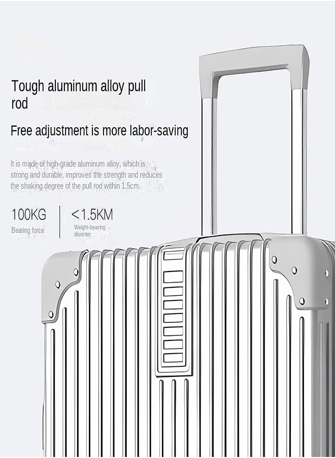 OHAHO Luggage Set 4-piece (14/20/24/28)" Suitcases with Universal Wheels PC+ABS Durable Hardshell Luggage  - Image 5