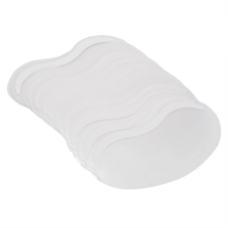 50Pcs Unbreakable Dyeing Hairdressing Salon Eye Face Protection Shield Hairspray Cover - Image 5