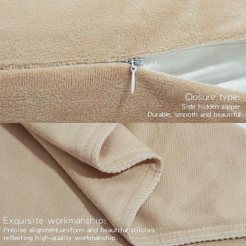 Indian Decor. 82054 Full Body Pillow for Adults-Soft Long Large Memory Fiber Bed Pillow Breathable Cooling -20X54inch Beige Made in India  - Image 5