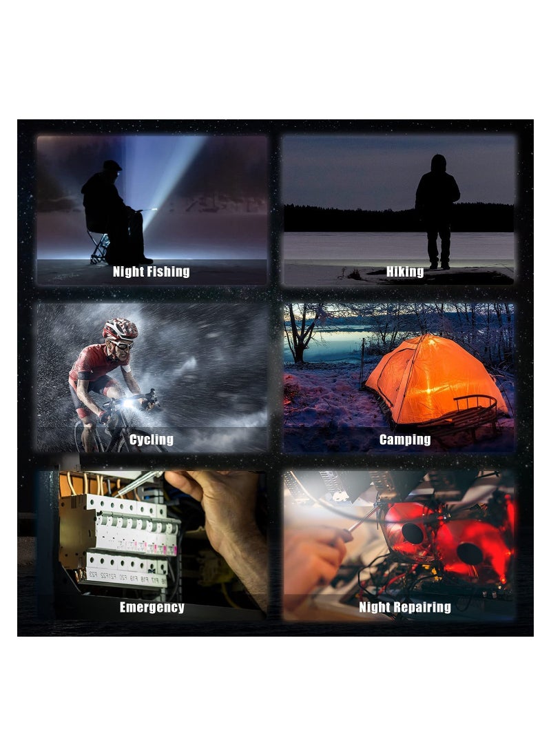 N3 - Keychain Light Rechargeable Flashlights Four Modes Mini Flashlight Keychain with Folding Bracket Bottle Opener and Magnetic Base for Emergency and Outdoor Use Pack of one - Image 1