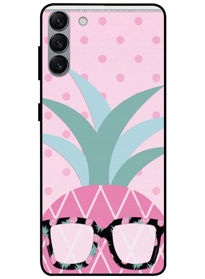 EYE CATCH Protective Case Cover For Samsung Galaxy S23 Plus Smart Series Printed Protective Case Cover for Samsung Galaxy S23 Plus Pineapple - Image 1