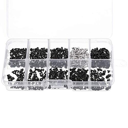Immech - Alloy Steel Universal Laptop Screws Kit for IBM, HP, Lenovo, Samsung, Dell Sony, Toshiba, 10 Different Size of M2, M2.5 & M3 Screws Each 25 pcs Pack Of 250 Pieces - Image 5