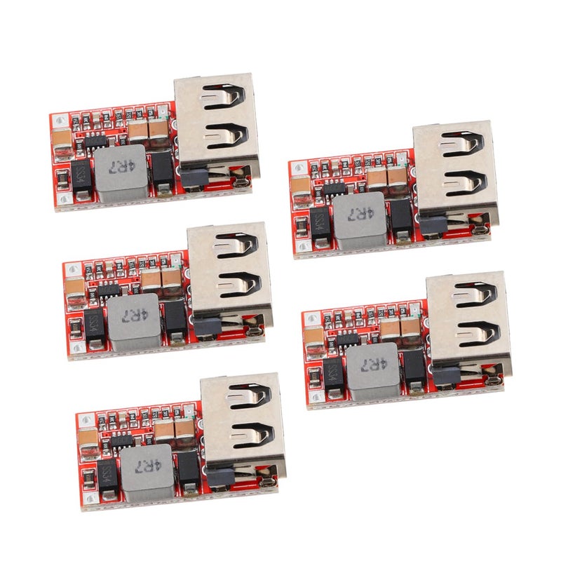 5Pcs DC To USB Converter Module Fast Charging Support High Efficiency - Image 2