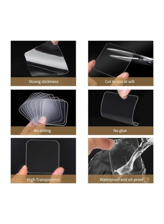 Double Sided Tape, Nano Grip Tape with Ultra-Strong Heavy Duty Adhesion, Multi-Surface Compatibility & Residue-Free Removal—Perfect for home, office and DIY - Image 2