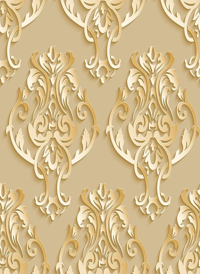 AK DESIGN All Decorative Wall Paper Floral Wallpaper Wall Sticker for Home Décor, Living Room, Bedroom, Hall, Kids Room, Play Room(Self Adhesive Vinyl, Water Proof E185 (128 X 16 INCH) - Image 1