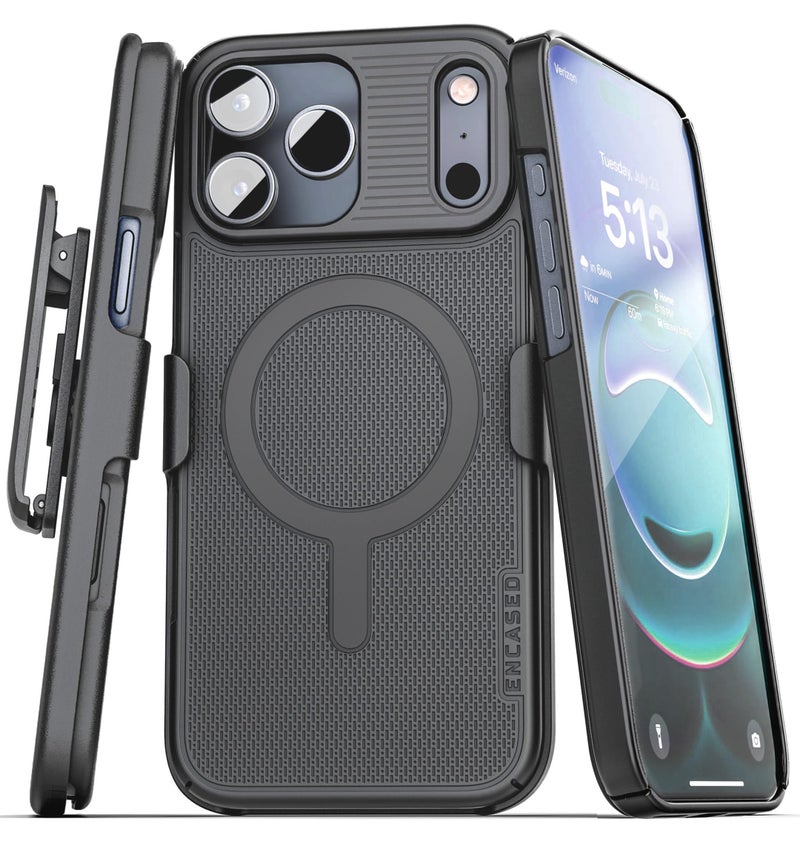 Encased Belt Clip Holster Case for iPhone 17 Pro Max (Ultra Thin) - Compatible with MagSafe (Slimline Series) - Image 1