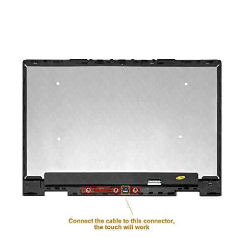 LCDOLED Replacement 15.6 inches IPS 1080P LCD Touch Screen Digitizer Assembly Bezel Board for HP Envy x360 15-bp143cl 15-bp051nr 15-bp152nr 15-bp175nr 15m-bp011dx 15m-bp012dx 15m-bp111dx 15m-bp112dx - Image 4
