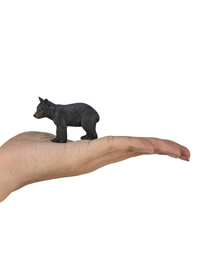 MOJO Black Bear Cub Realistic International Wildlife Toy Replica Hand Painted Figurine - Image 4