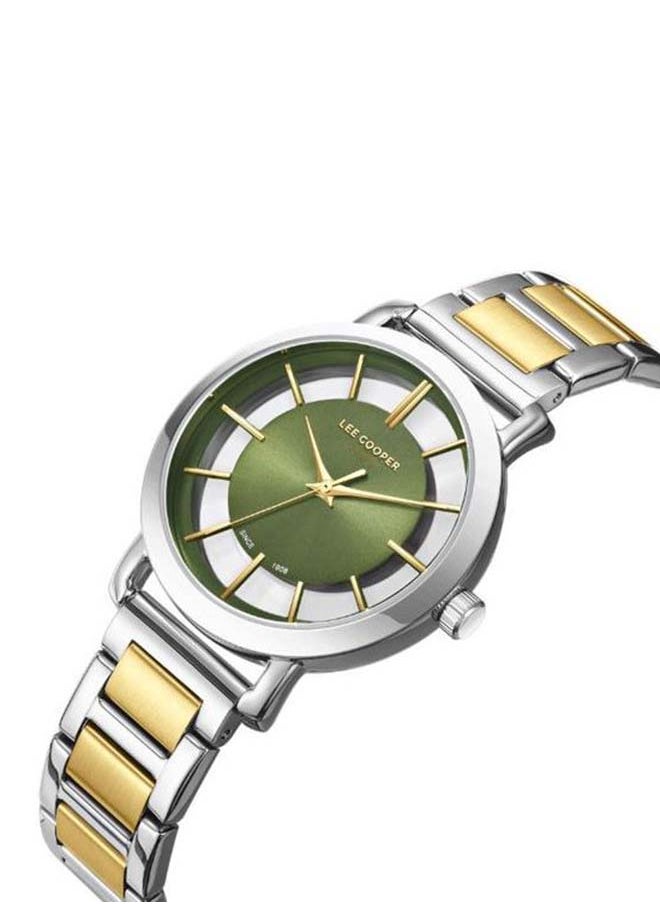 Lee Cooper - Women's Analog Green Dial Watch - LC08037.270 - Image 1