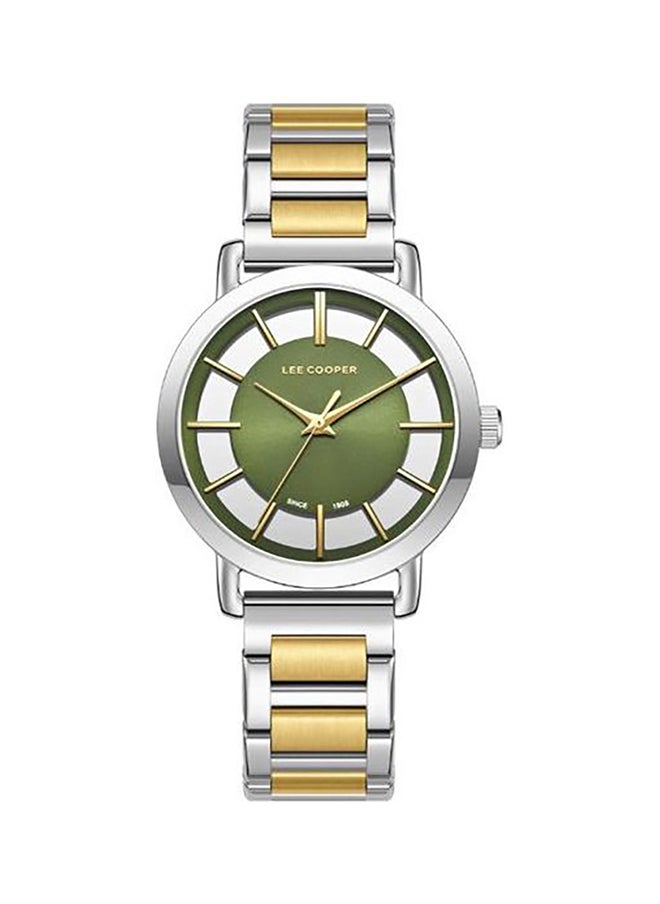 Lee Cooper - Women's Analog Green Dial Watch - LC08037.270 - Image 1