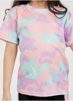 Styli Camo Print T-Shirt & Shorts Set  - Image 3