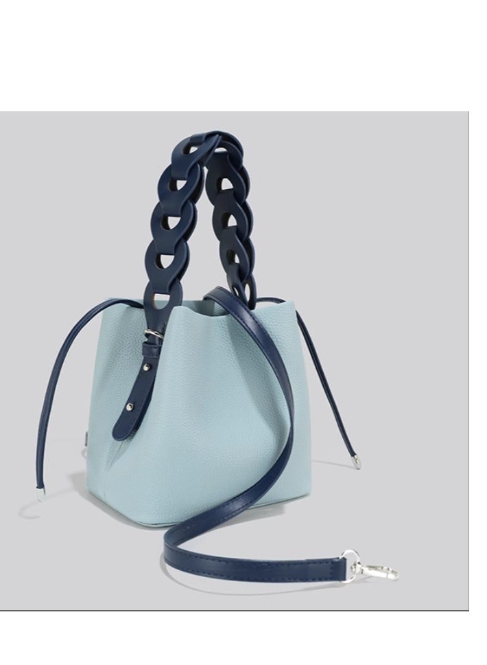 Water Bucket High-End Feeling Light Luxury Crossbody Bag - Image 4