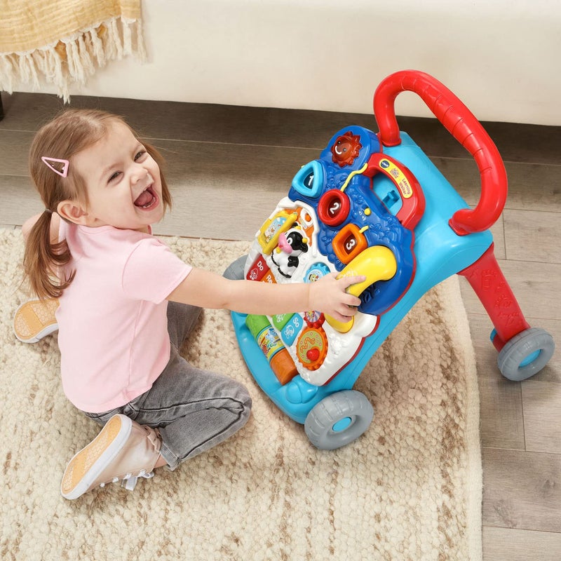 VTech Sit-To-Stand Learning Walker (Frustration Free Packaging), Blue - Image 5