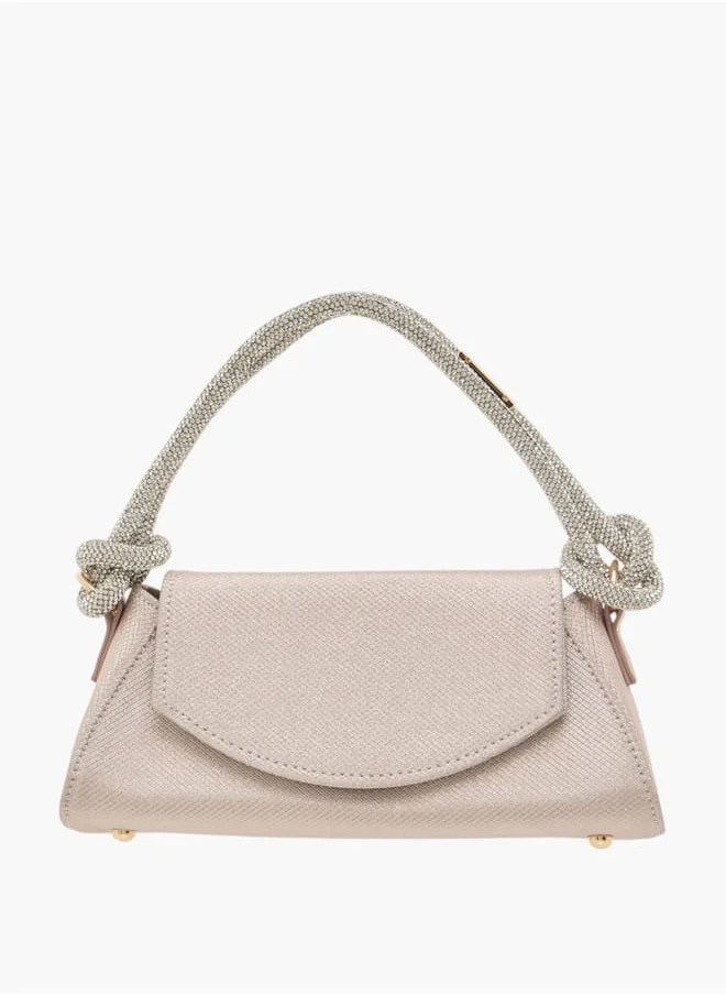 فلورا بيلا من شو إكسبرس Womens Textured Shoulder Bag With Magnetic Closure