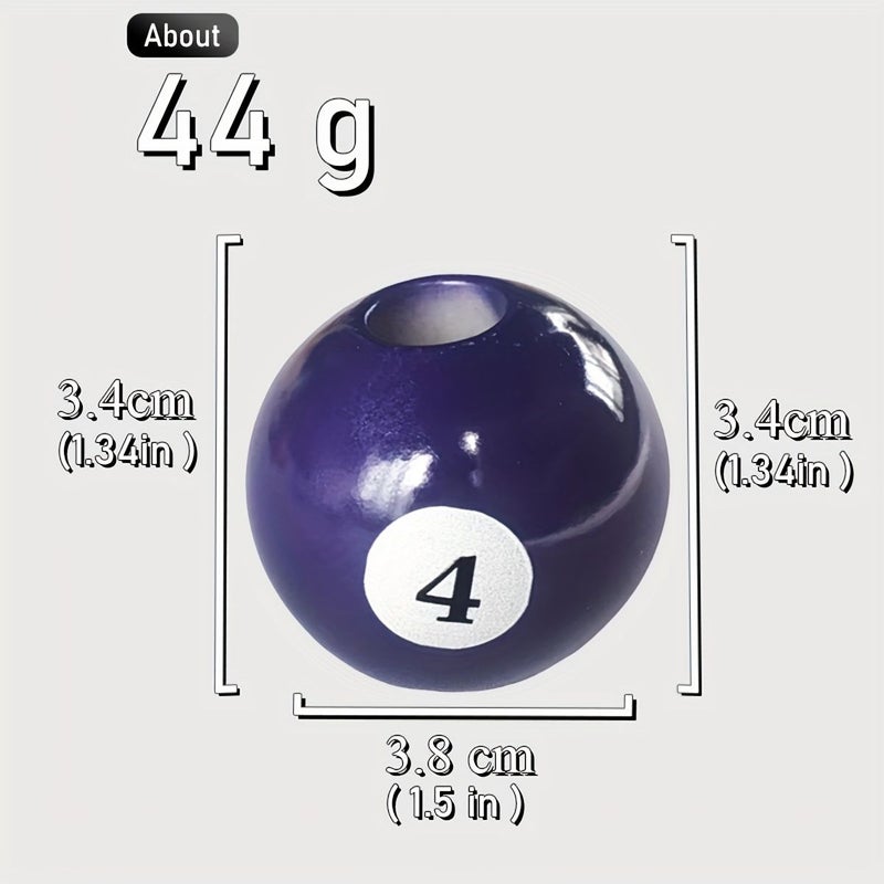 Orange No 5 Billiard Ball Ashtray Creative Mini Ashtray For Billiard Room Home Bar Party - Image 3