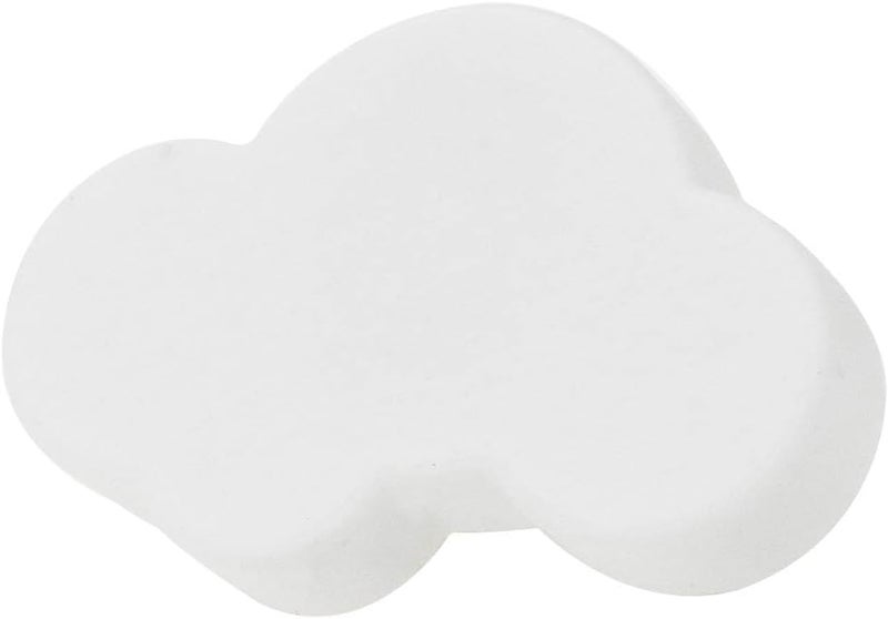 Mcredy Kids Door Knobs Cartoon Dresser Knobs Rubber White Cloud Cartoon Door Knob 2.09x1.22 (Lxw) Cute Cabinet Pulls for Kids' Room Cabinets, Doors, Dresser and Closets Pack of 8 - Image 5